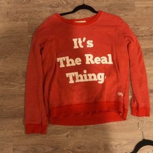 Wildfox “it’s the real thing” Coca-Cola sweatshirt